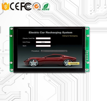 Processor TTL Interface All In One LCD Monitors High Brightness 3.5 Inch