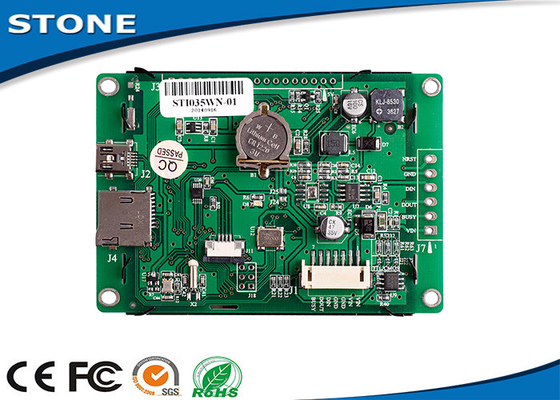 Industrial 3.5 Inch MCU LCD Touch Screen Programe For Medical