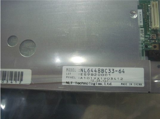 L'affichage à cristaux liquides plat de NEC RVB AUO lambrisse NL6448BC33-64 10,4 pouce 640 x 480